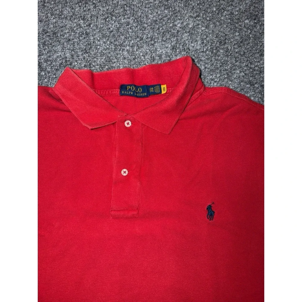 Polo Ralph Lauren Red Short Sleeve Polo Shirt Size‎ 2XB big and tall